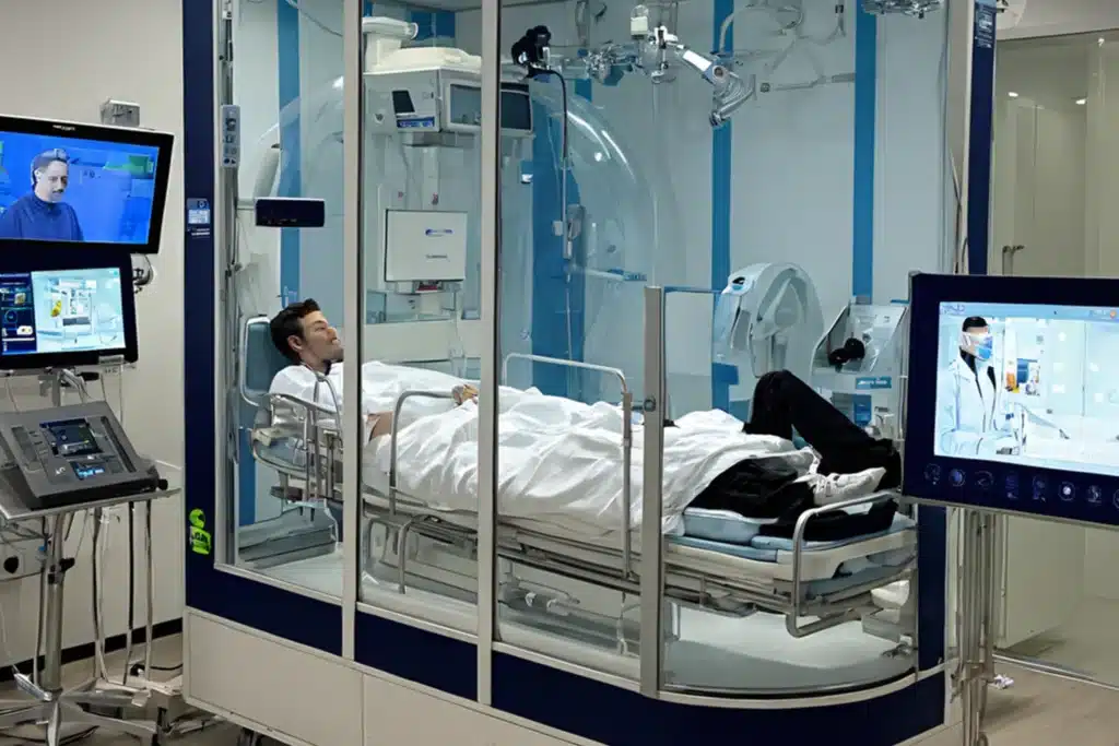 Hyperbaric medicine and advanced wound care equipment